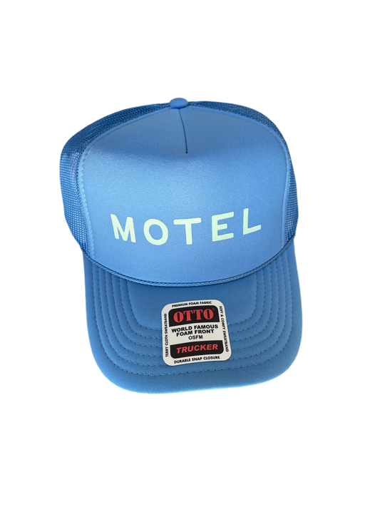 Light Blue MOTEL Trucker Hat