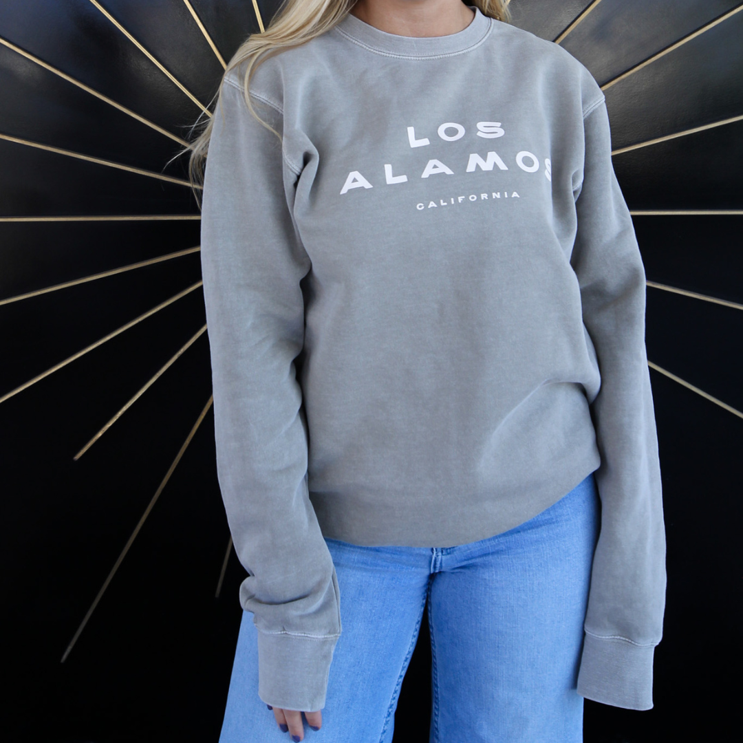 Skyview Pigment-Dyed Crewneck Sweatshirt - Cement