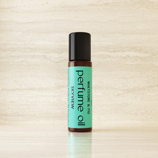 Whetstone & Fig Perfume Oil Fable Rune Exclusive Skyview Los Alamos by Nomada Deco