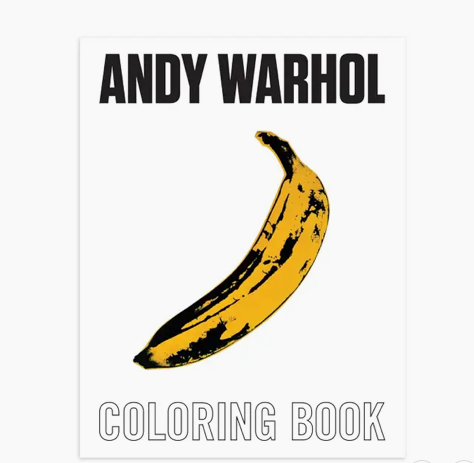 Andy Warhol Coloring Book